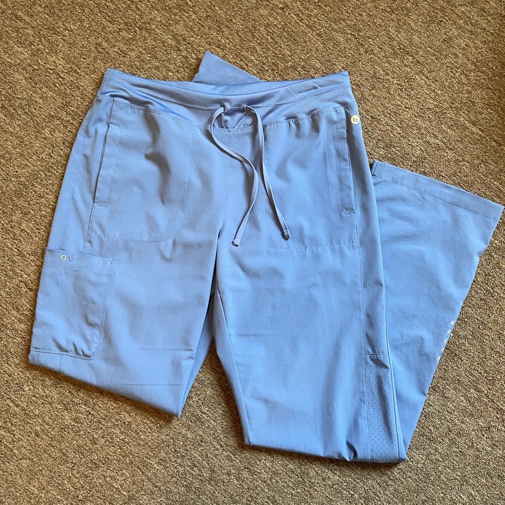 Barco one ceil blue scrub bottoms